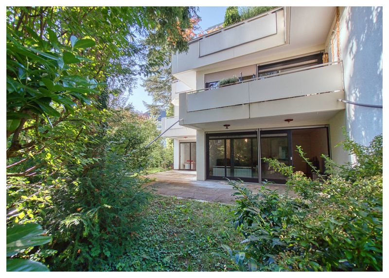 Großzügige 3-Zimmer-Gartenwohnung in bester Lage von Solln